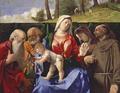 [Virgin and Child with Saints Jerome, Peter, Clare and Francis]