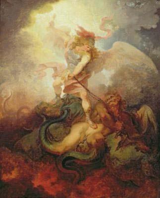 [Loutherbourg - Angel Binding Satan] 