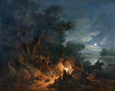 [Loutherbourg - Attack by Robbers at Night] 