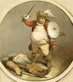 [Falstaff with the Body of Hotspur]