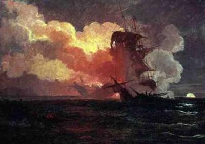 [Loutherbourg - Naval Engagement] 