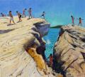 [Jumping off the Rocks, Plates, Skiathos]