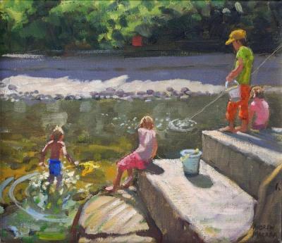 [Macara - Kids Fishing, Looe, Cornwall] 