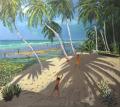 [Palm Trees, Clovelly Beach, Barbados]