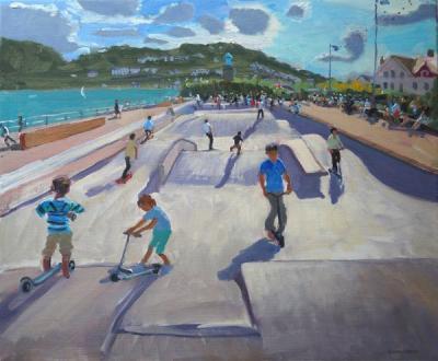 [Macara - Skateboaders, Teignmouth] 