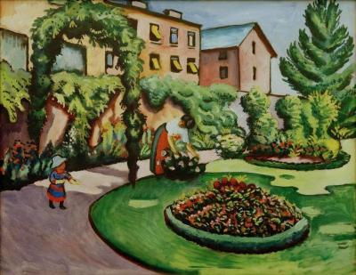 [Macke - August Macke&rsquo;s Garden in Bonn] 