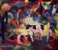 [Landscape with Cows and a Camel]