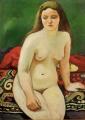 [Nude on an Embroidered Carpet]
