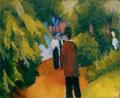 [Park by the Water, Man in the Park]