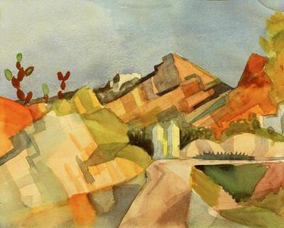 [Macke - Rocky Landscape] 