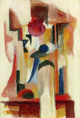 [Macke - Study of a Bright Shop Window] 