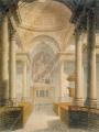 [Interior of the Church of St Stephen Walbrook, City of London]