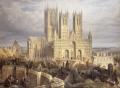 [Lincoln Cathedral from the North West]