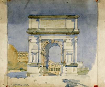 [Mackintosh - Arch of Titus, Rome] 