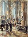 [Inside Stephansdom]