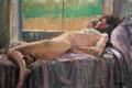 [Reclining Nude by Window]