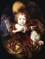 [Portrait of a Boy Holding a Bird]