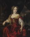 [Portrait of a Lady, Seated, Wearing a Red Dress]