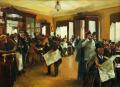 [In the Caf&eacute; Dominique]