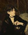 [Berthe Morisot Holding a Fan]