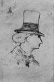 [Charles Baudelaire in a Hat]