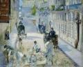 [The Rue Mosnier with Workmen]