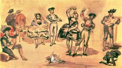 [Manet - Spanish Dancers] 