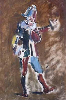 [Manet - Study for Polichinelle, aka Punchinello, aka Punch] 