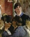 [Waitress Serving Glasses of Beer]