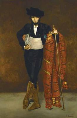 [Manet - Young Man in the Costume of a Majo] 
