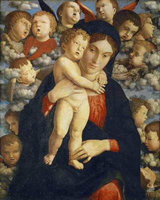 [Mantegna - Madonna with Child and Cherubs] 