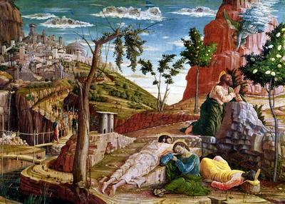 [Mantegna - San Zeno Altarpiece: The Agony in the Garden] 