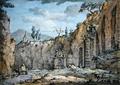 [Oxcart in the Grotto at Posillipo]