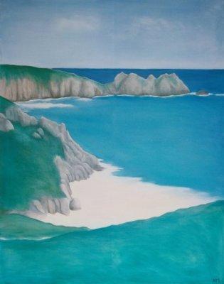 [McCrory - Porthcurno, Toward Logan's Rock] 