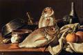 [Still Life of Fishes, Oranges and Garlic]