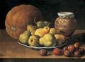 [Still Life with Pears on a Plate]