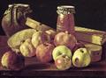 [Still Life with Pomegranates, Apples, a Pot of Jam and a Stone Pot]