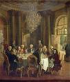 [Dinner Table at Sanssouci]