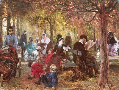 [Menzel - In the Luxembourg Gardens] 