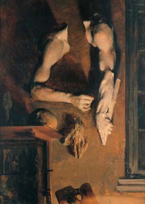 [Menzel - Studio Wall, 1852] 