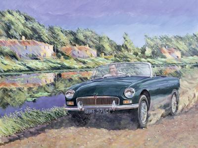 [Metcalfe - MGB by a French Canal] 