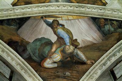[Michelangelo - David and Goliath] 