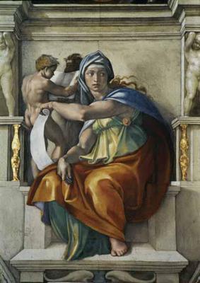 [Michelangelo - Delphic Sibyl] 