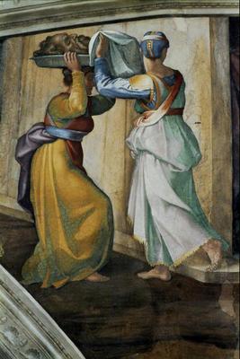 [Michelangelo - Judith and Holofernes with the Head of John the Baptist] 