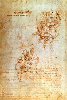 [Michelangelo - Studies of Madonna and Child] 