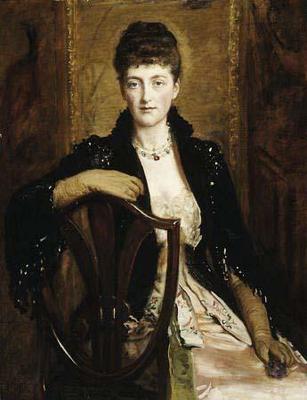 [Millais - Portrait of Alice Sophia Caroline Wortley, the Artists third Daughter] 