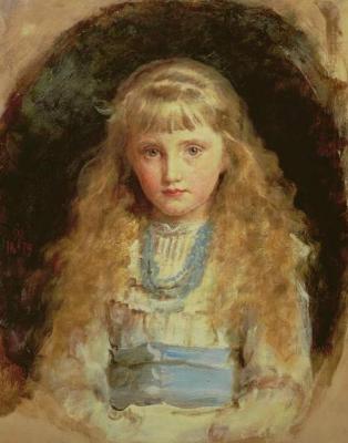 [Millais - Portrait of Beatrice Caird] 