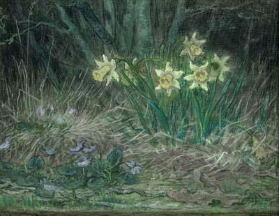 [Millet - Narcissi and Violets] 