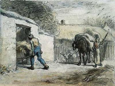 [Millet - The Return from the Field] 