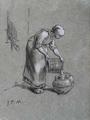 [Woman Pouring at a Well]